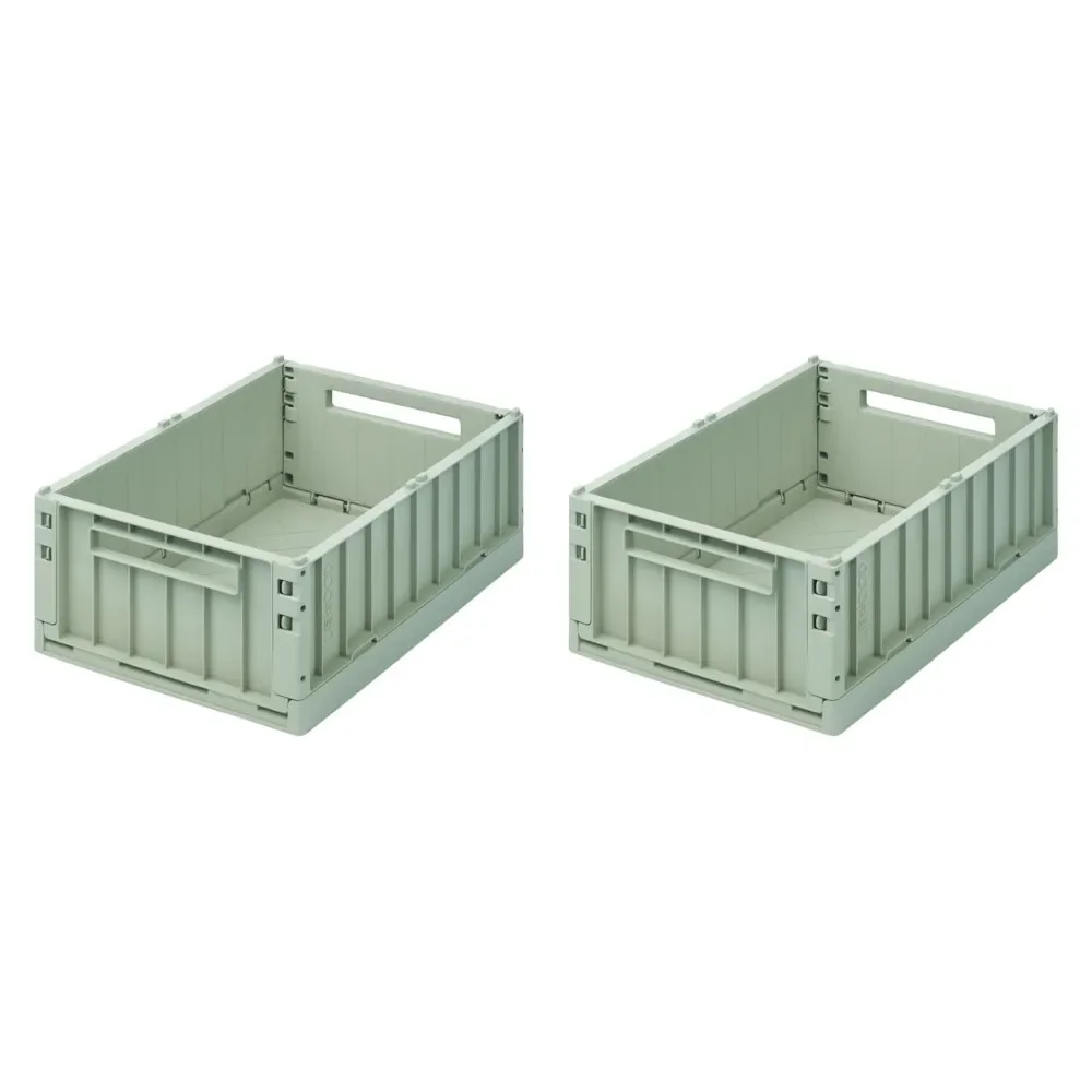 Liewood Aufbewahrungsbox Weston 2er-Pack M pfefferminz