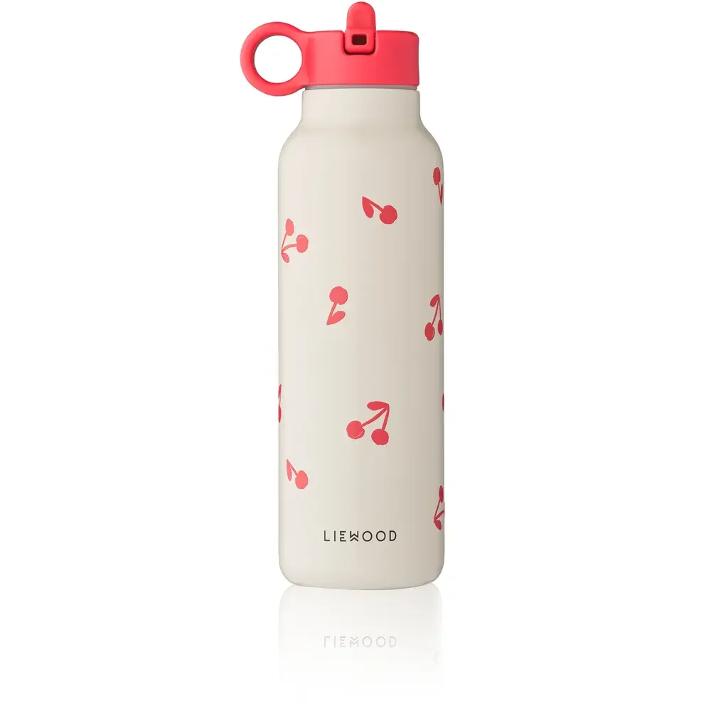"Liewood Falk Wasserflasche, Trinkflasche Kinder - Kirschen / Sand, 500 ml image"