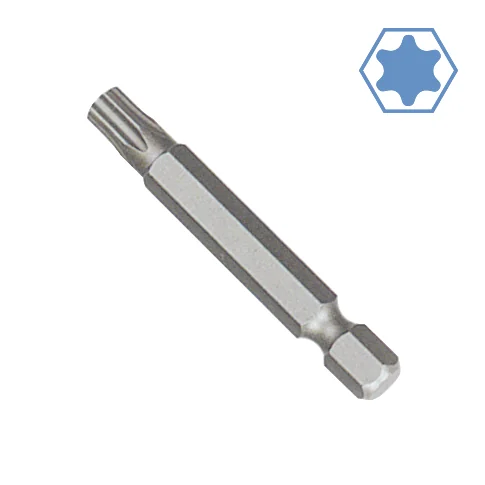 "Innensechskant Bit T10, 50mm, 1/4 Zoll, S2 Stahl Bit image"