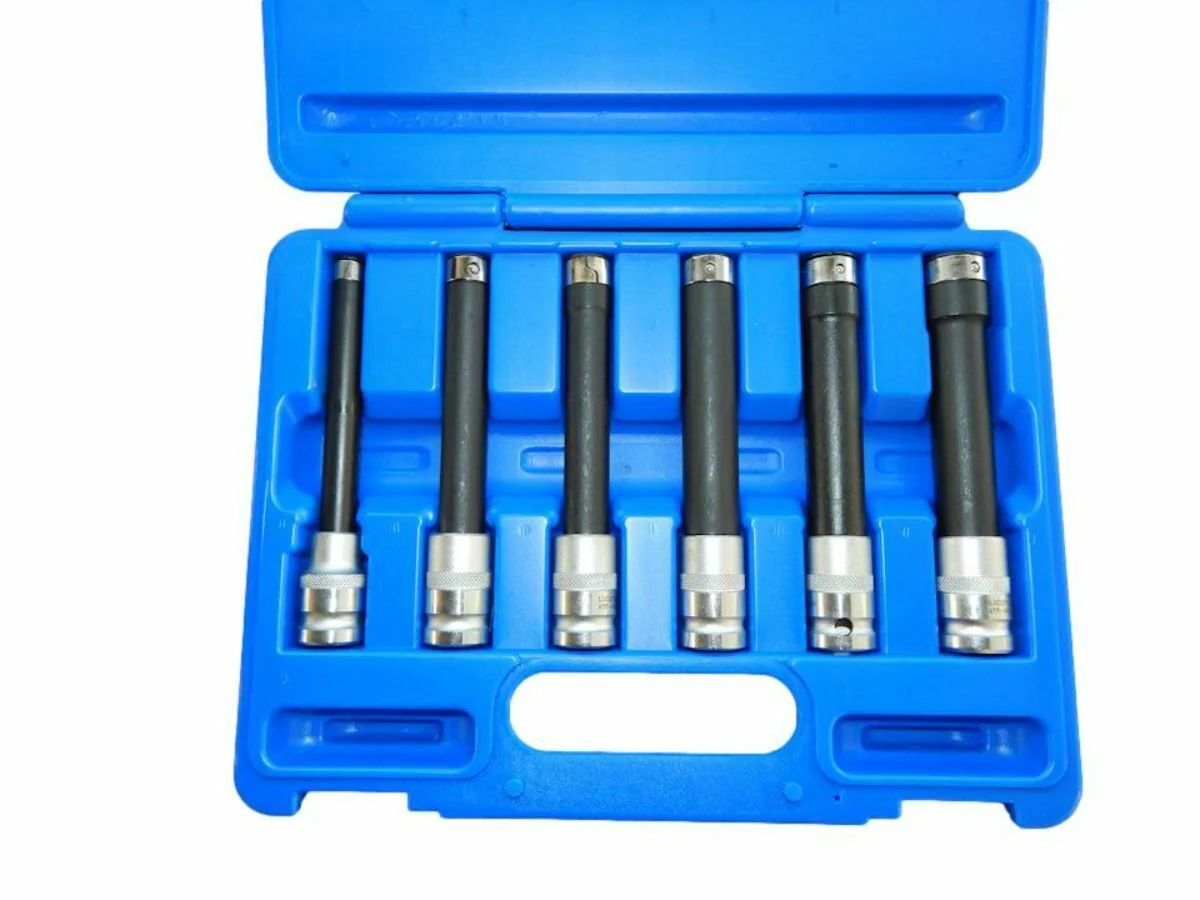 Innensechskant Nuss Satz, Aussen Innensechskant Nuss, E-Profil E10-E20, 1/2 Zoll
