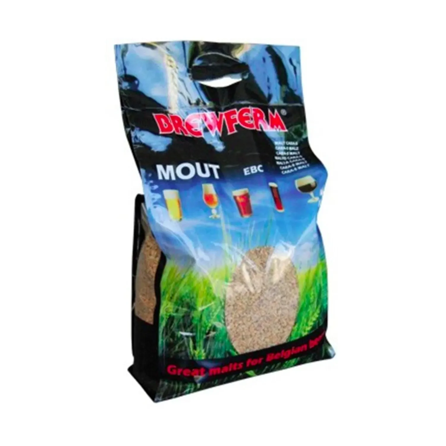 Gerstenmalz, Wiener malz - Weyermann Vienna (7 EBC) - 1 kg Sack, Brauen Sie einz