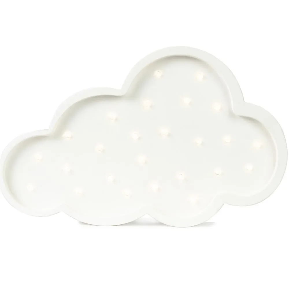 little lights Led Deko Kinderlampe Wolke weiss