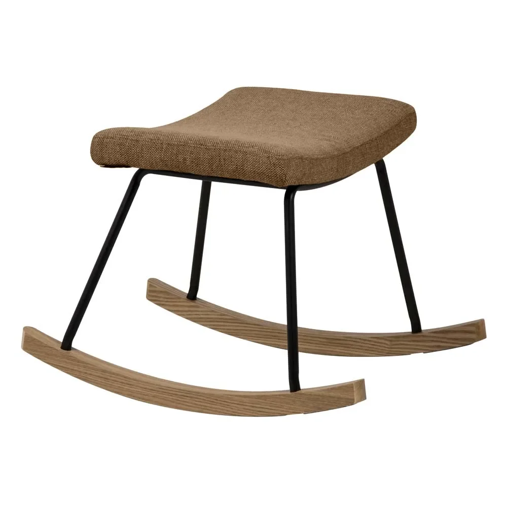 Quax Fußhocker für Schaukelstuhl/Stillstuhl De Luxe latte
