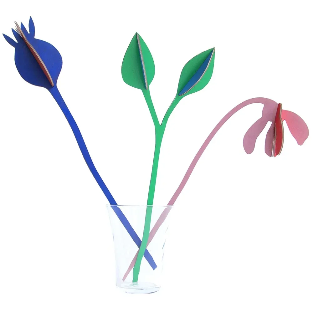 Sommerblumen Pappe