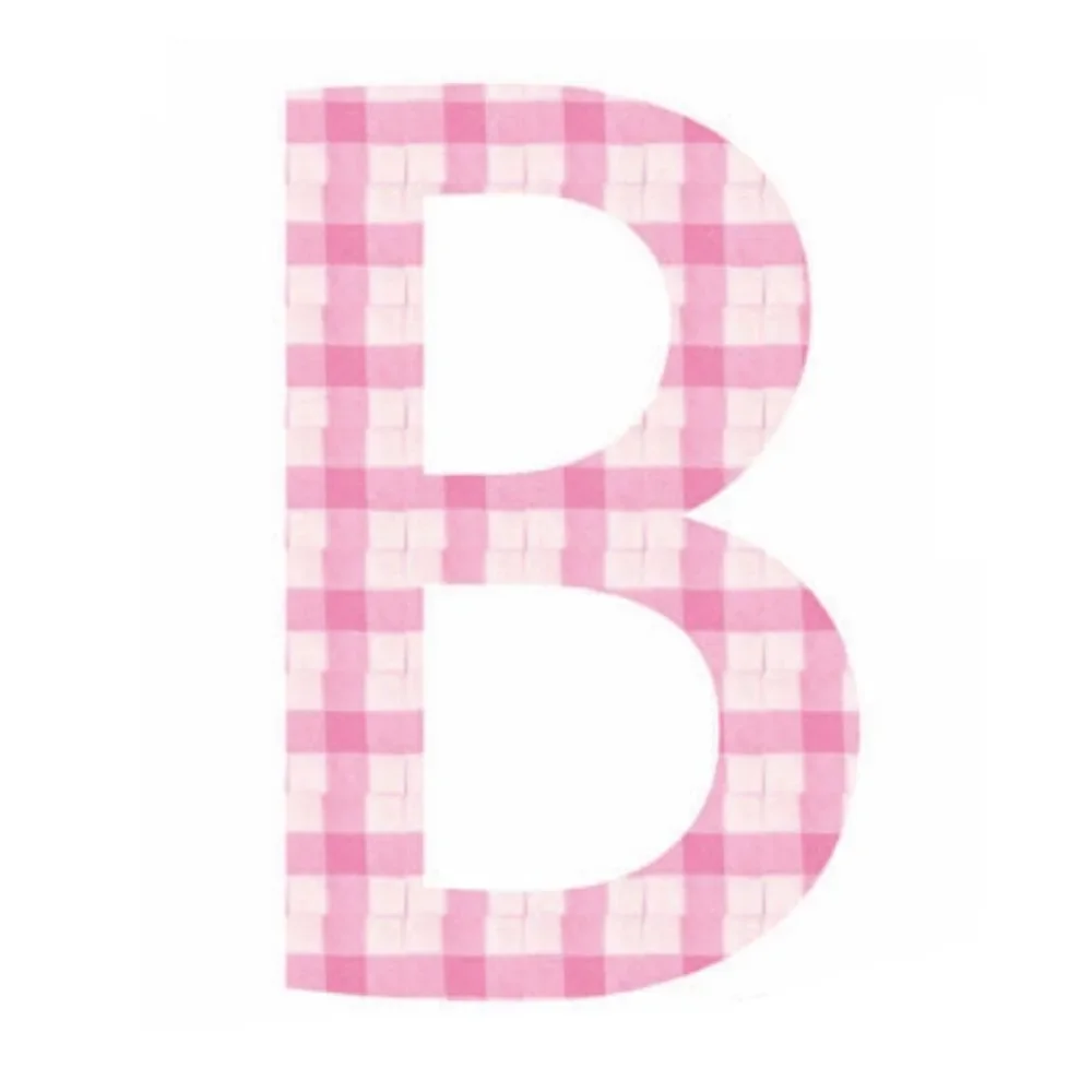 Lilipinso Sticker rosa Buchstabe b