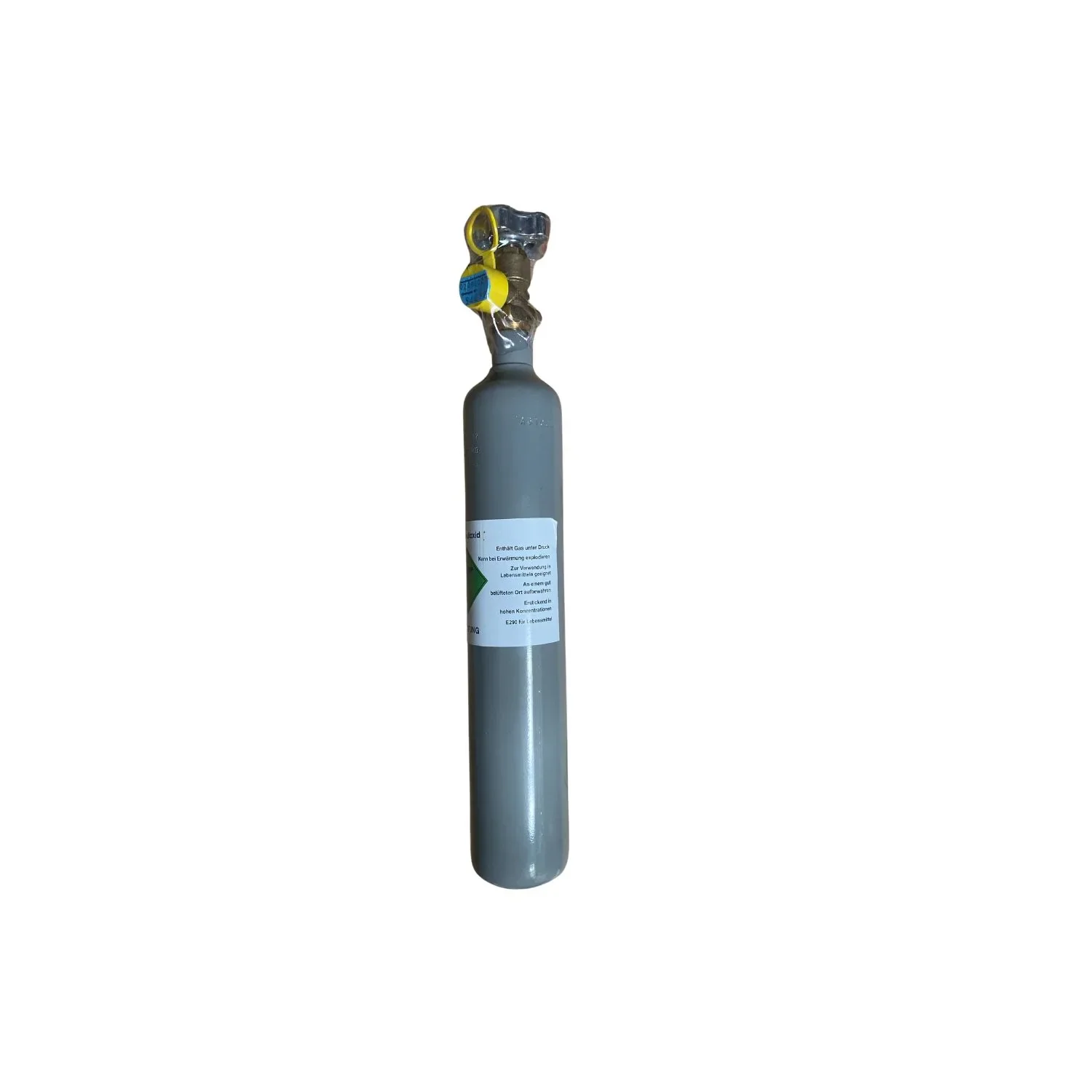 CO2 Flasche, Kohlensäureflasche, Gasflasche CO2 - 0,5 kg, ohne Flaschenhalter