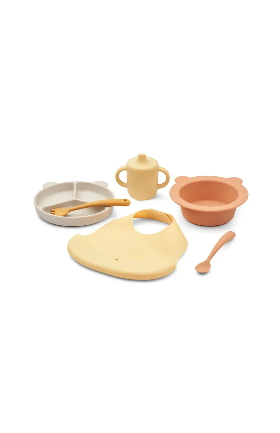 "Liewood Geschenkset mahlzeiten - Stina, Multi Mix, Farbe: Yellow mellow multi mix image"