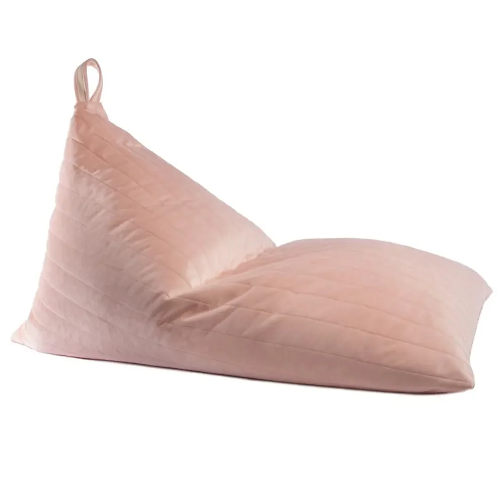 Nobodinoz Sitzsack Essaouira Savanna Samt rosa