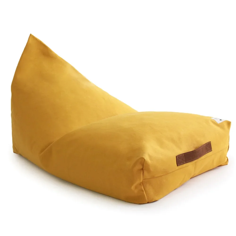 Nobodinoz Sitzsack Sitzkissen Oasis Farniente gelb