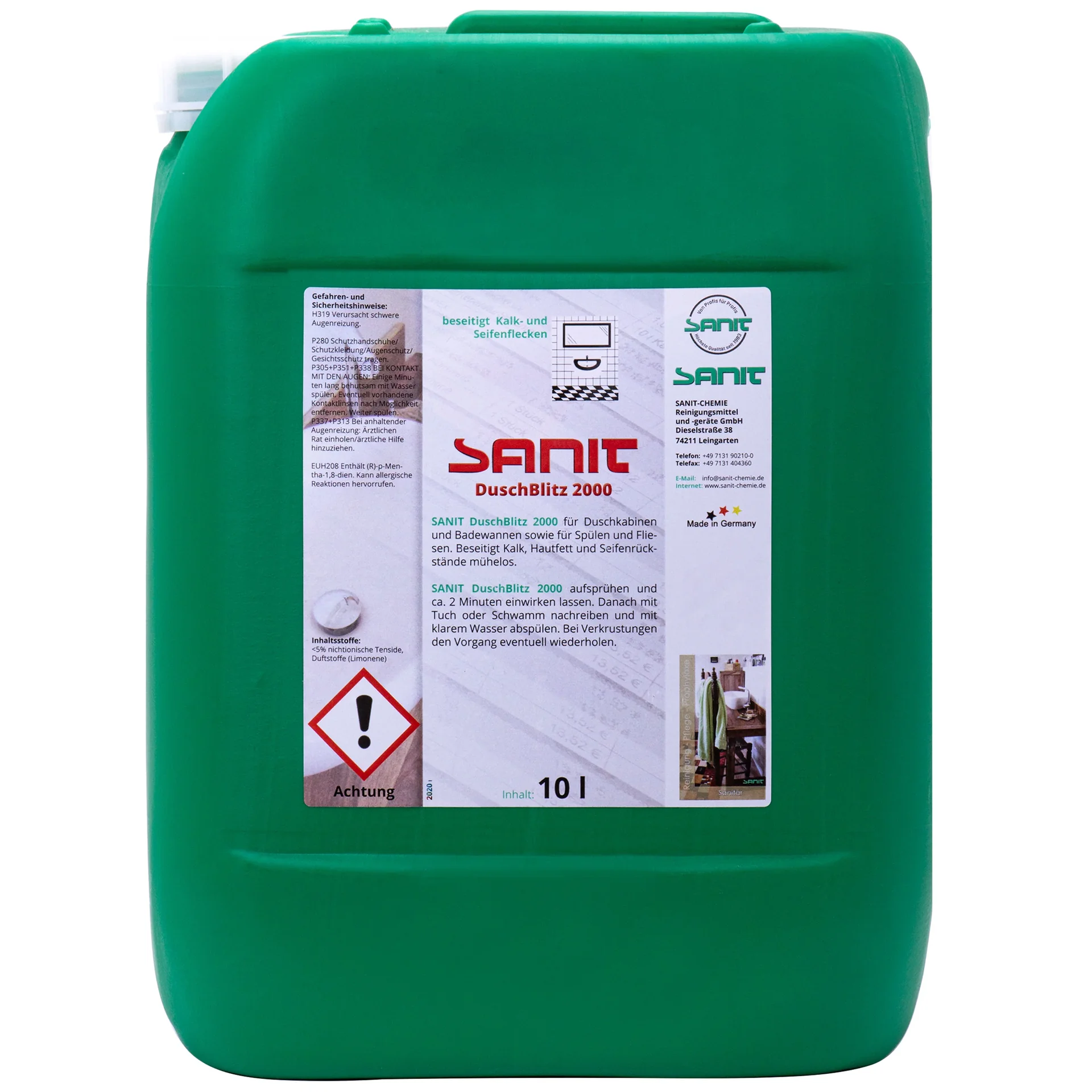 SANIT DuschBlitz 2000 10 Liter
