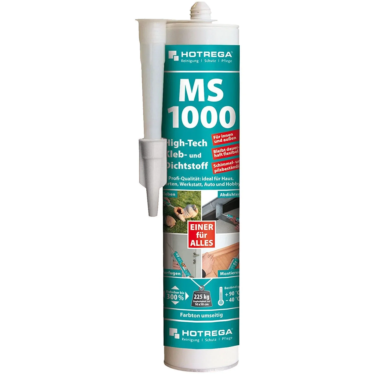 HOTREGA MS 1000 High Tech Kleb- und Dichtstoff 290ml weiß