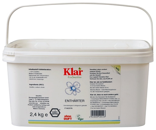 KLAR Enthärter 2.4kg ohne Duft