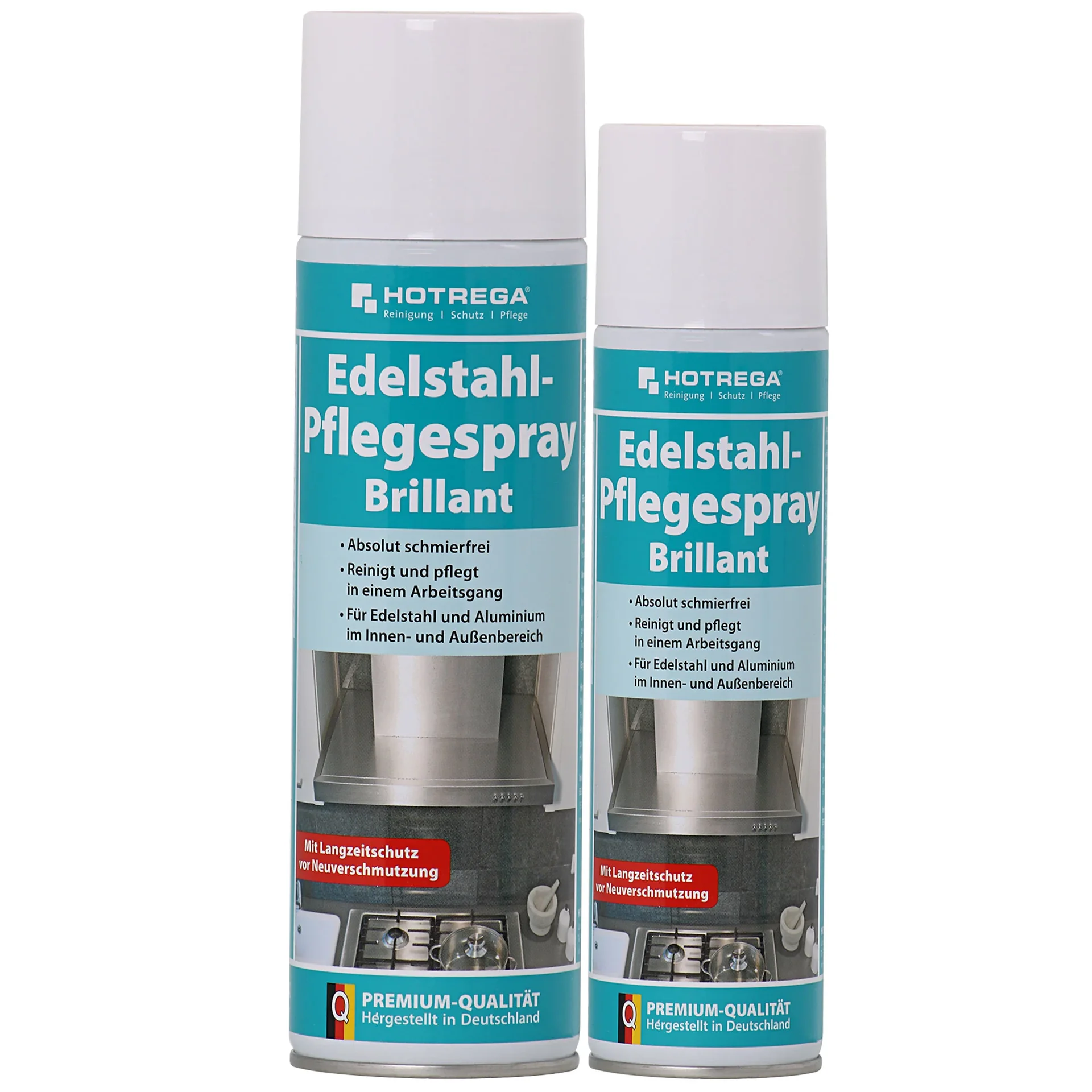 HOTREGA Edelstahl Pflegespray Brillant