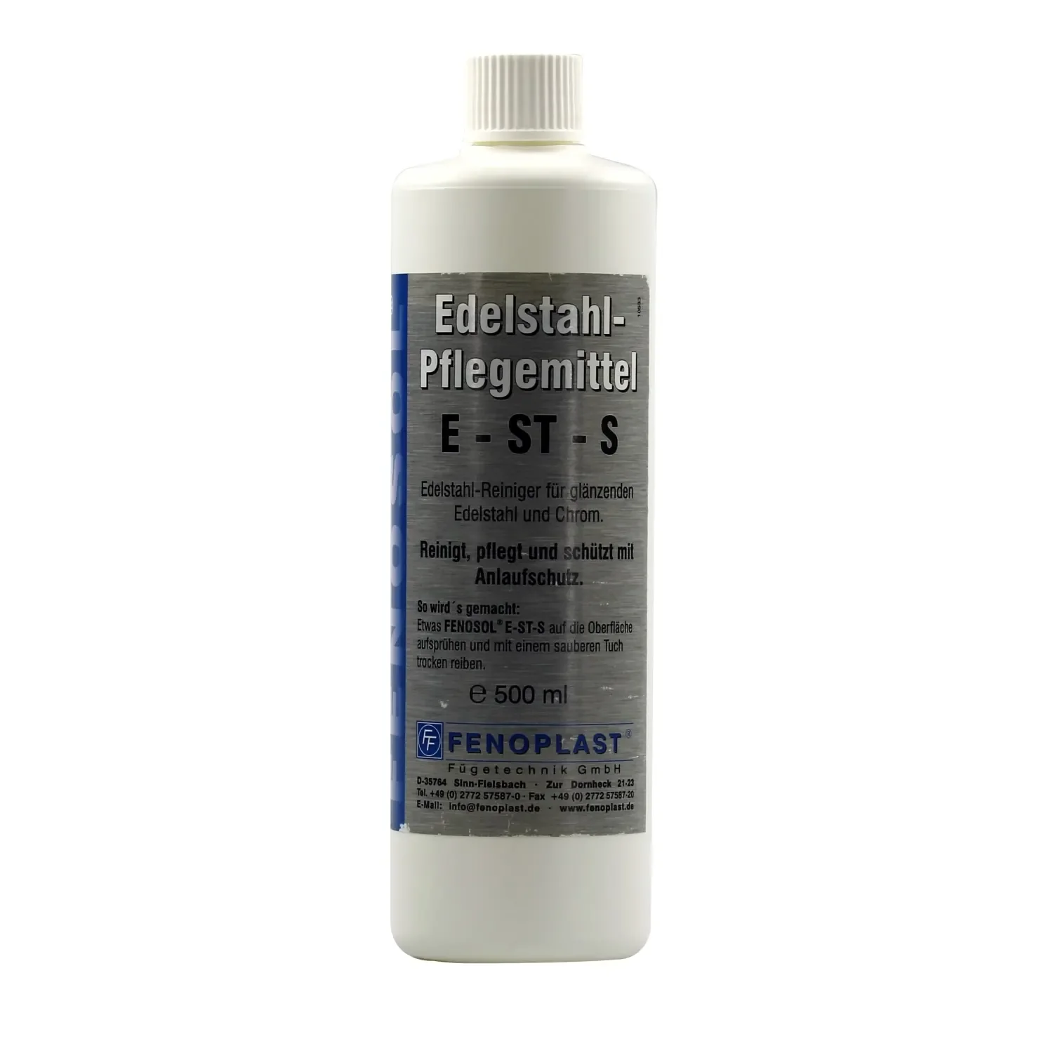 FENOPLAST Fenosol Edelstahlreiniger E-ST-S 500ml Pflegereiniger
