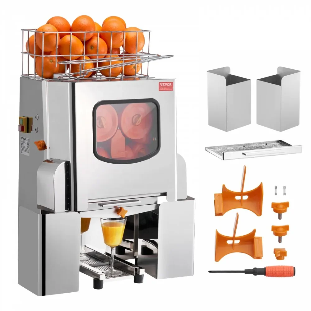 Saftpresse, Zitruspresse, Orangenpresse - Edelstahl, Kommerziell, 49,5 x 32,0 x 78,0 cm