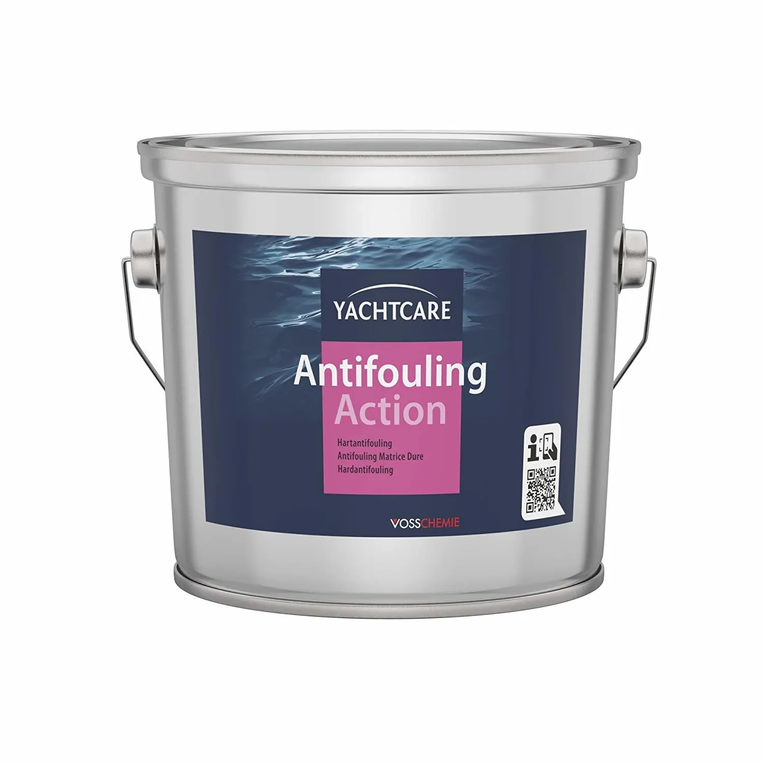 YACHTCARE Antifouling Action Hard AF 2,5 Liter blue