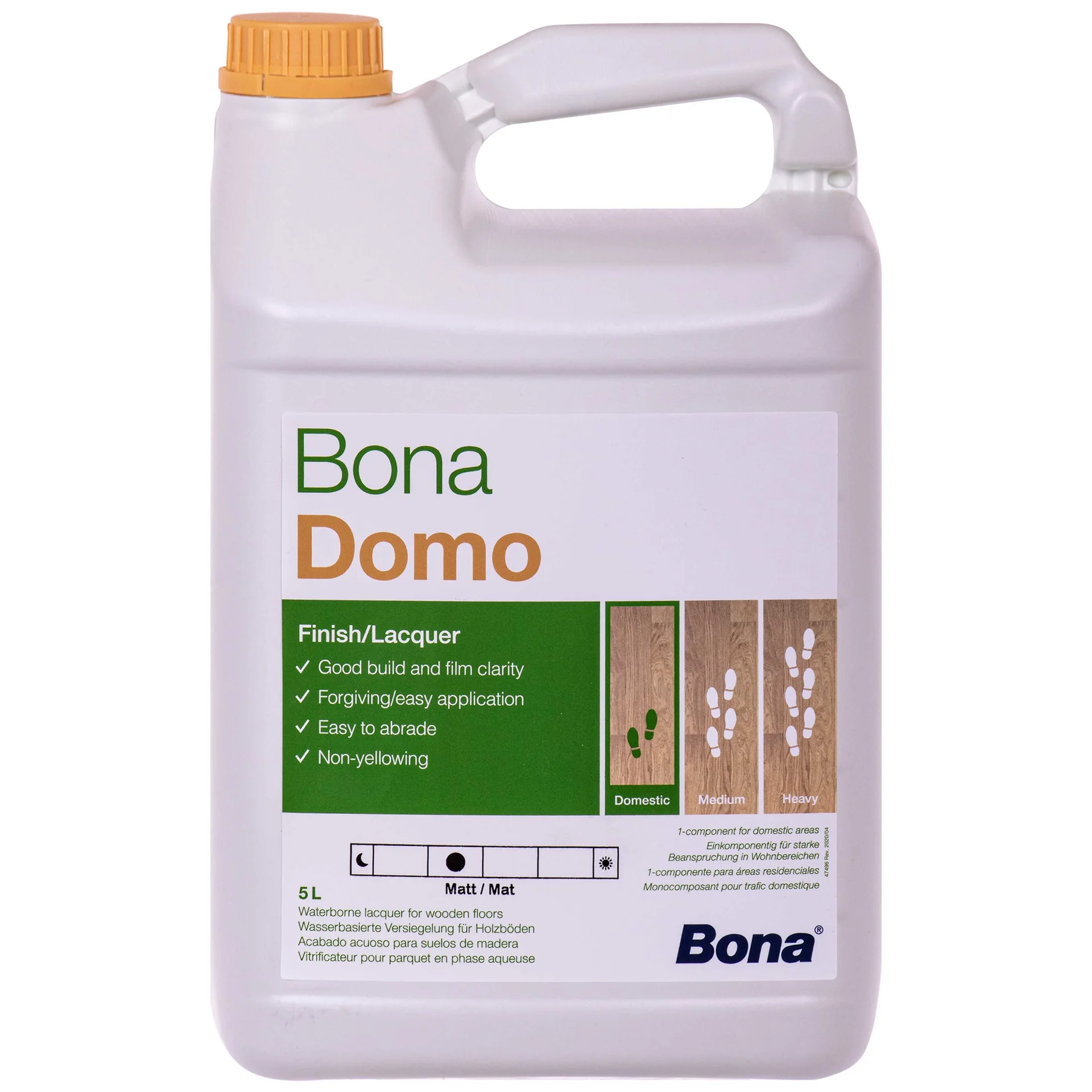 "BONA Domo 5 Liter matt 1K Wasserlack image"