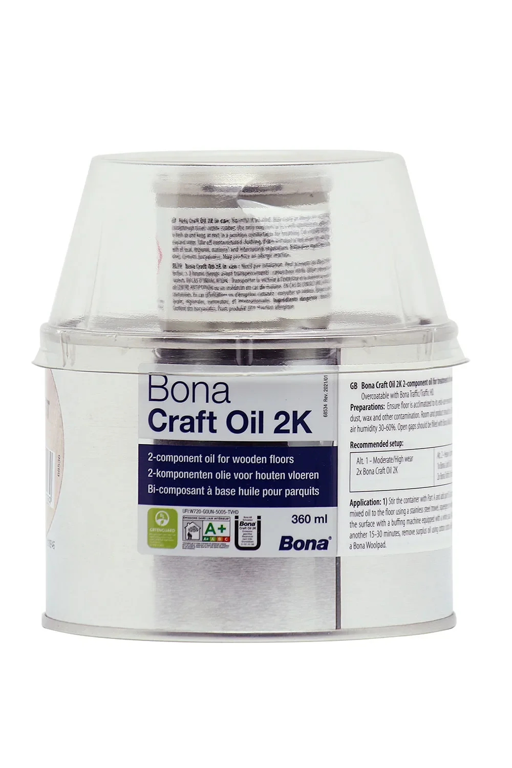 "BONA Craft Oil 2K Neutral 400 ml image"