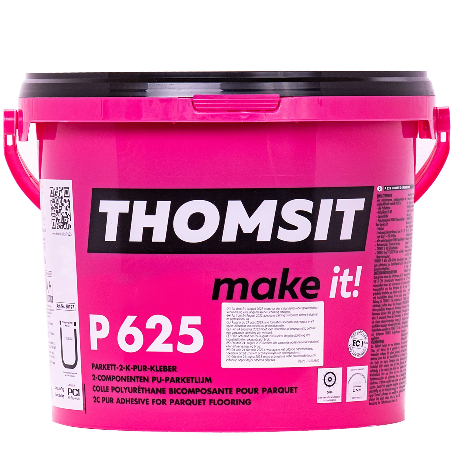 "THOMSIT P 625 Parkett-2-K-PUR-Kleber 8 kg image"