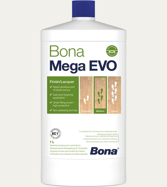 "BONA MEGA EVO Extra Matt 1 Liter image"