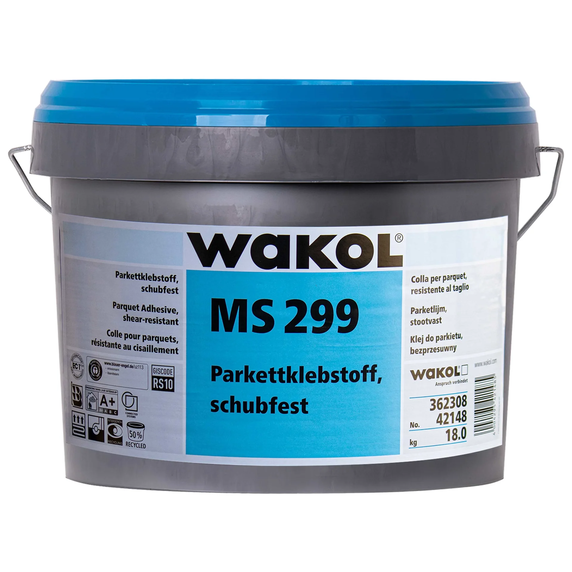 WAKOL MS 299 Parkettklebstoff  blauer Engel