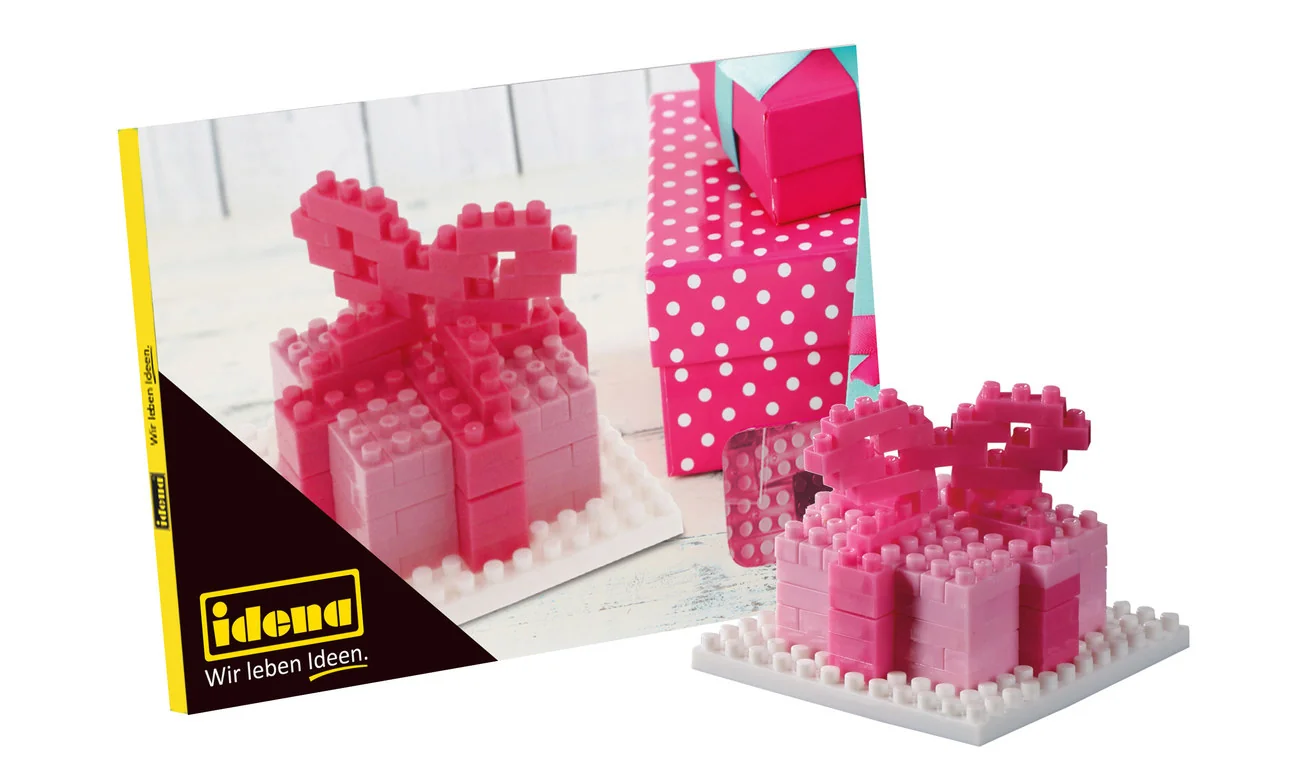 "Idena, Minibausteine Postkarte - Spielwaren für Kinder und kreative Bastelprojekte, Art: Schmetterling image"