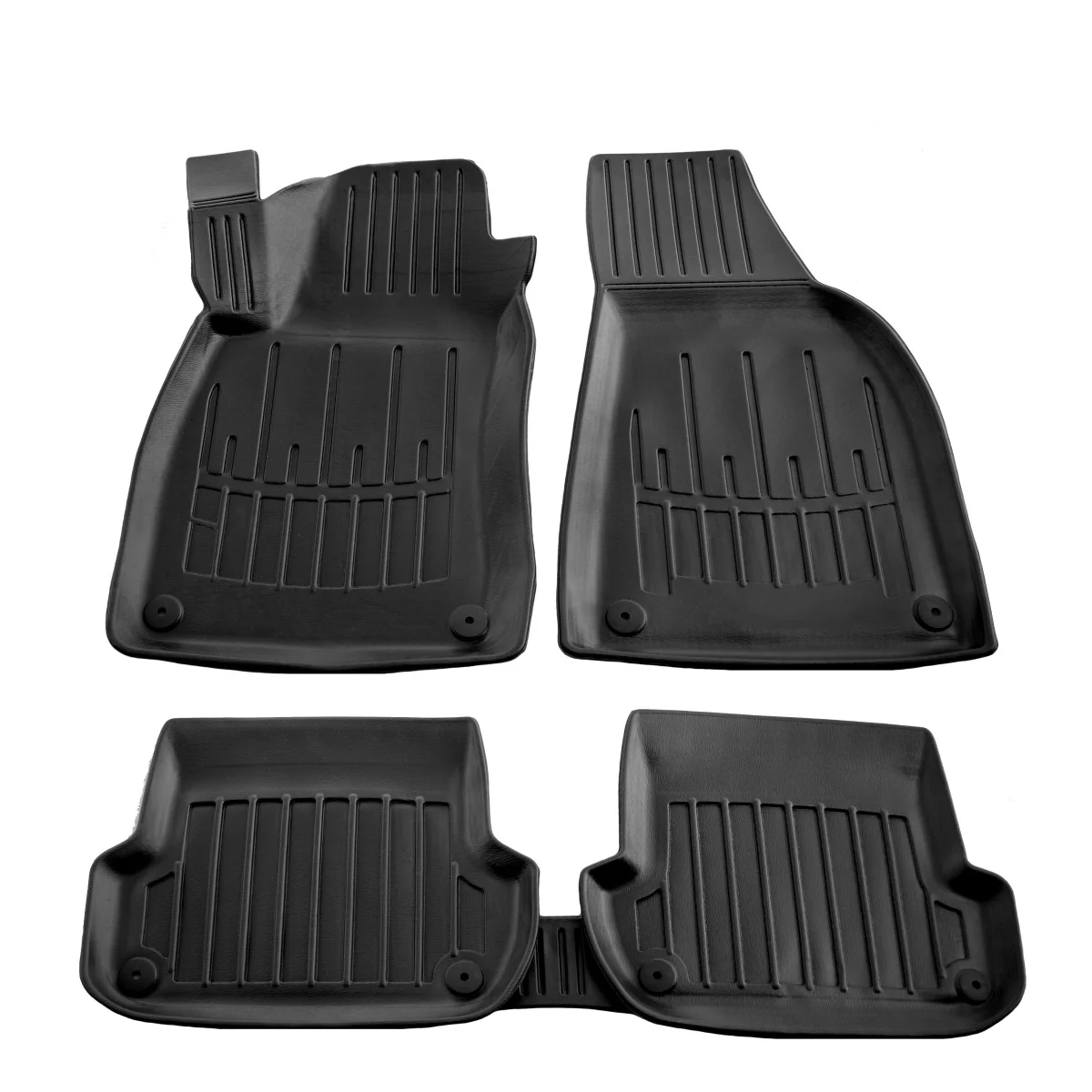 Audi A4 B7 Fußmatten, 3D Gummifußmatten, passgenaue Autofußmatten, 2004-2008
