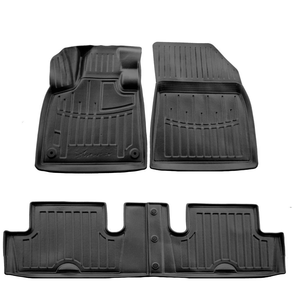 "Fußmatten C4 Picasso, 3D Gummifußmatten Auto, Citroen Grand C4 Picasso, Passform image"