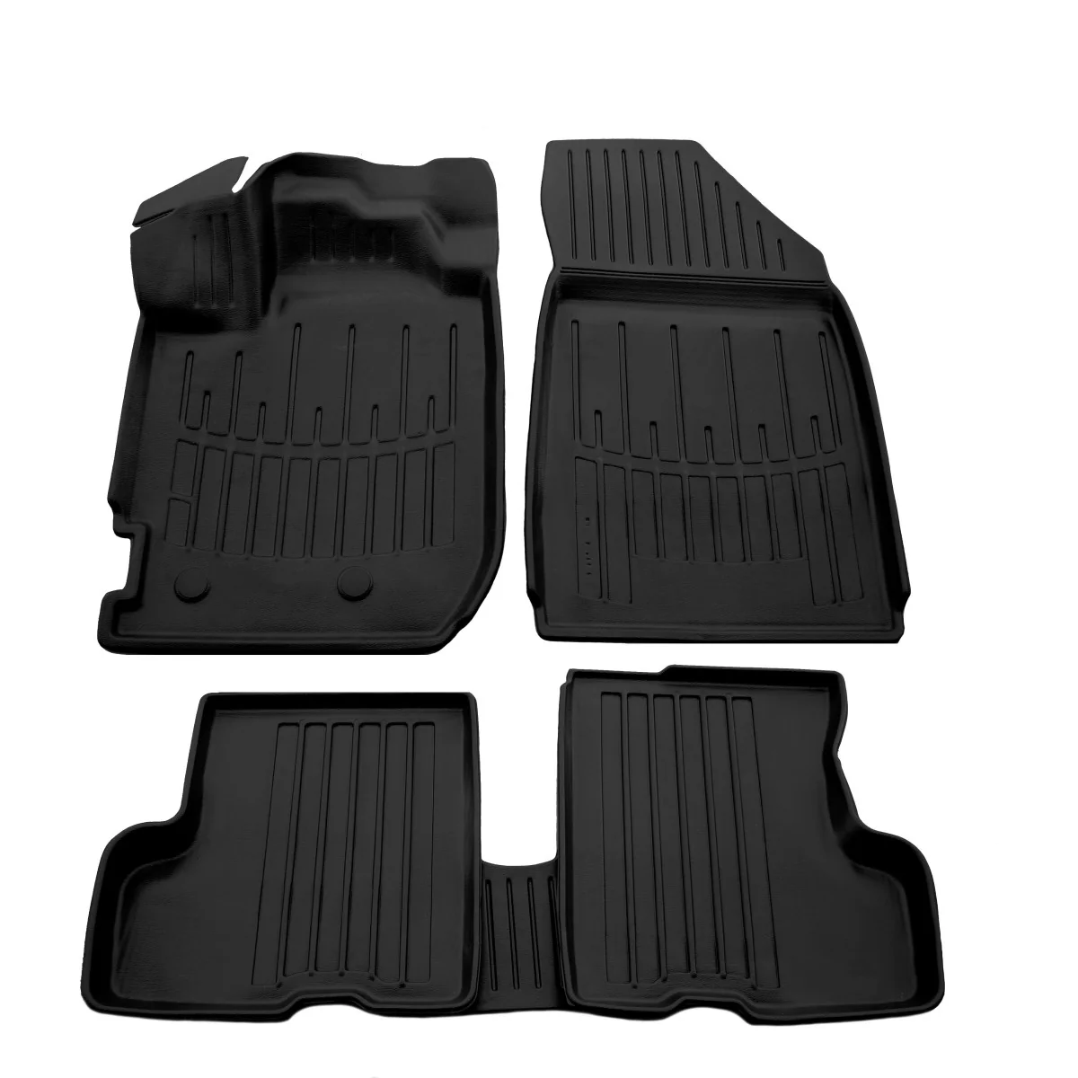 "Fußmatten Dacia Duster, 3D Gummifußmatten Auto, Dacia Duster 2, Gummimatten image"