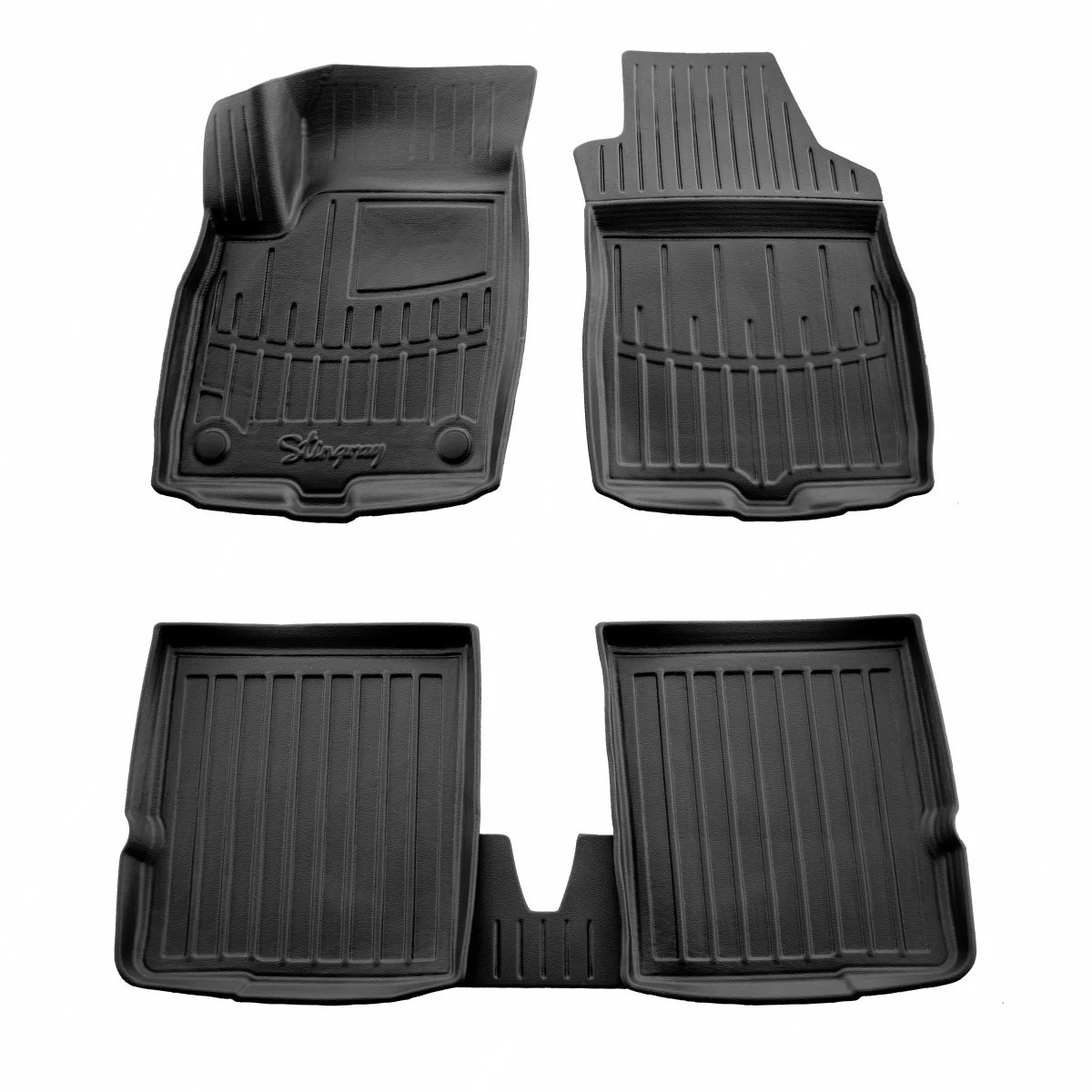 FIAT Panda II 3D-Gummifußmatten