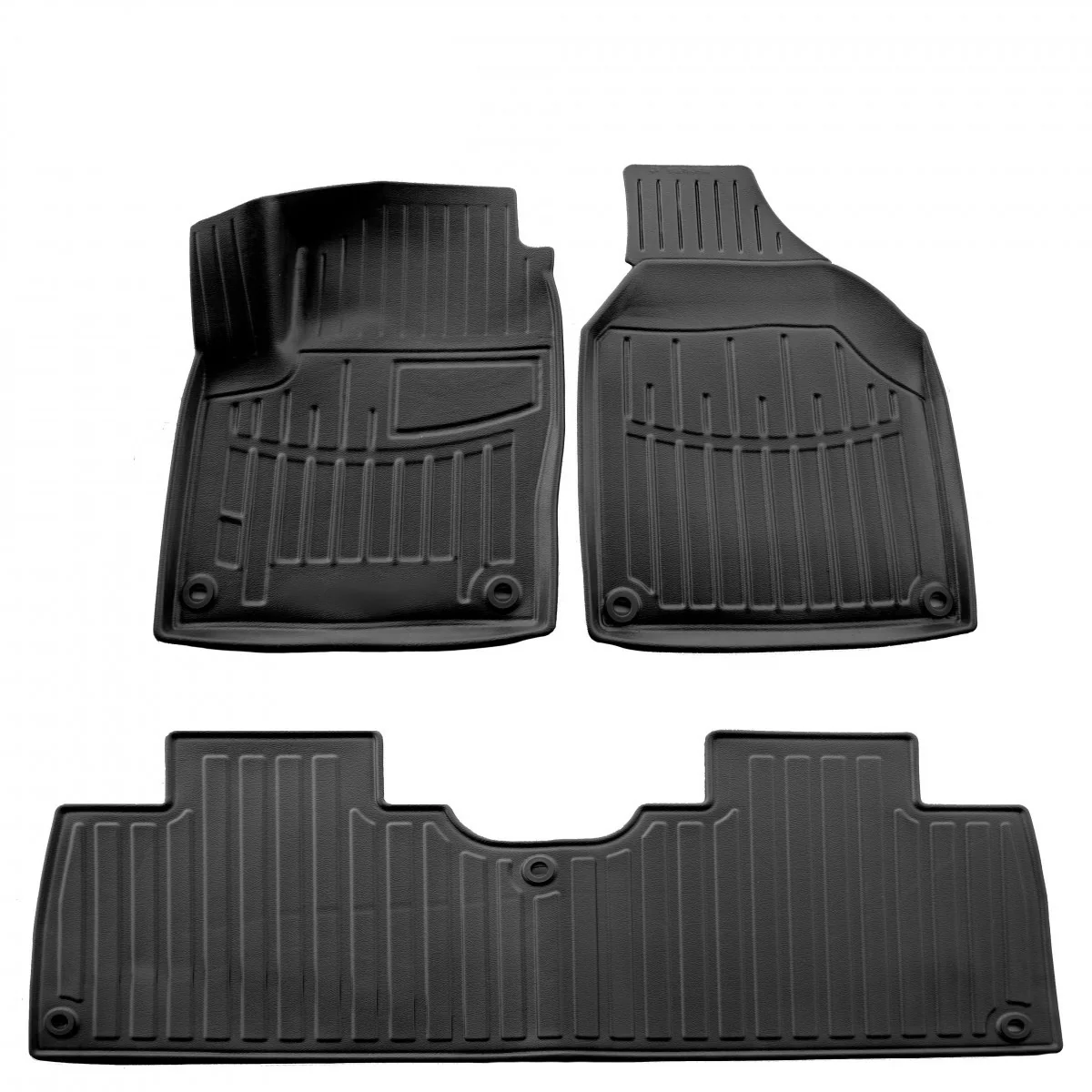 Fußmatten Auto, 3D Gummimatten für FORD Galaxy (1995-2006), passgenau aus Polyurethan
