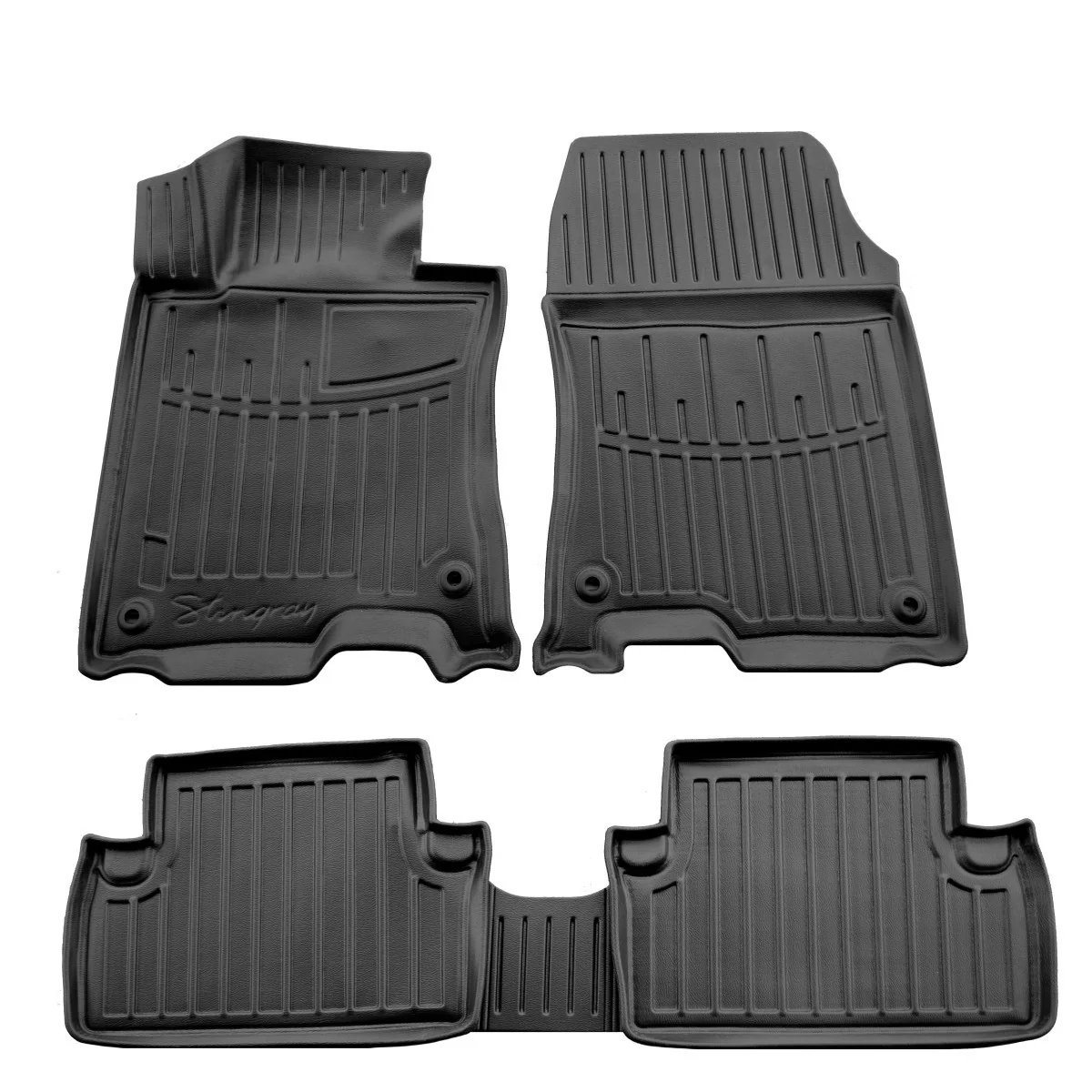 Fußmatten Auto, Gummimatten Auto 3D für HONDA Accord IIX (2008-2013)