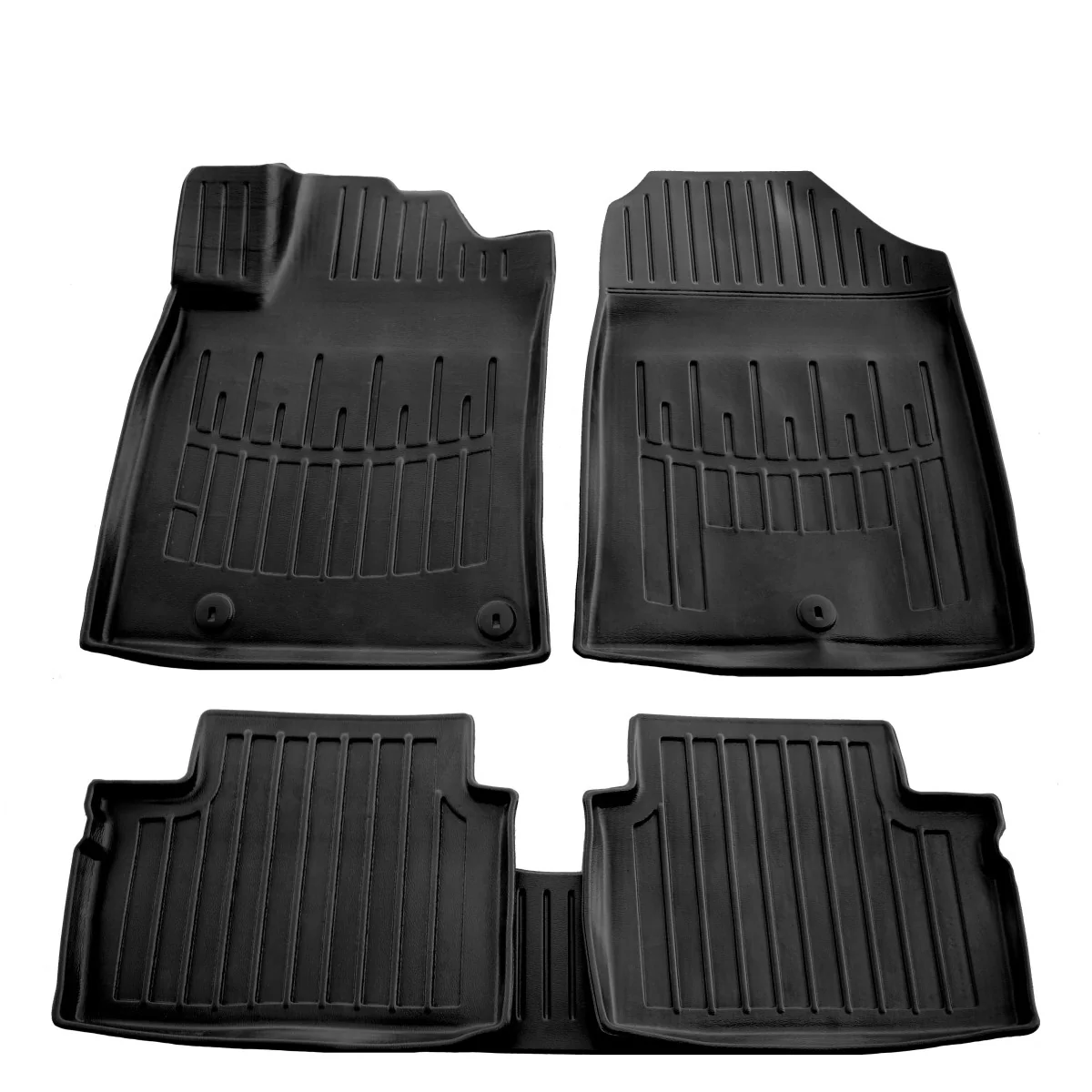 Gummimatten Auto für KIA Ceed (CD) (2018-...), 3D, passgenau, Polyurethan, geruchlos, mit hohem Rand
