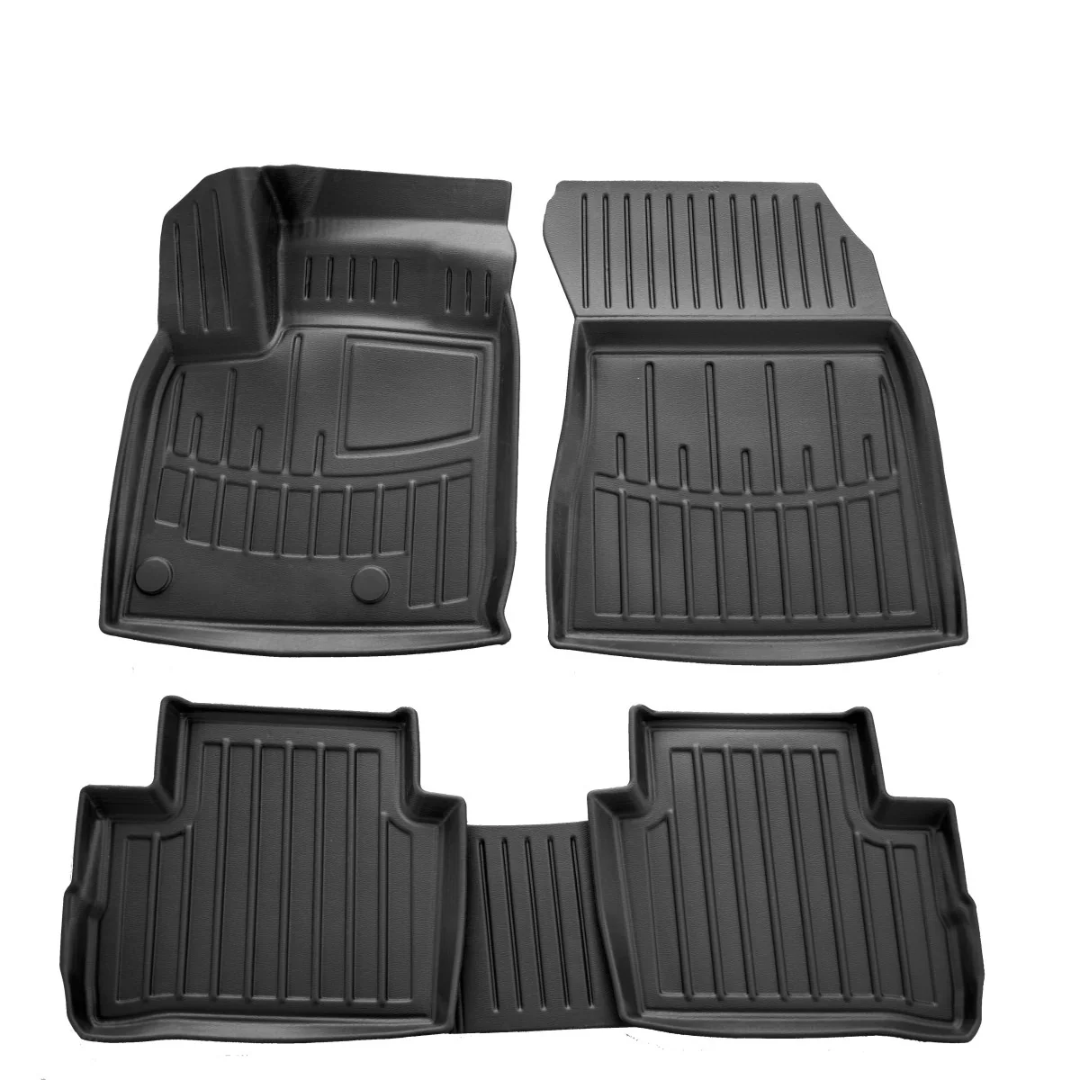 Gummifußmatten Auto 3D für Nissan Qashqai J12 2021–2024 nicht e-power