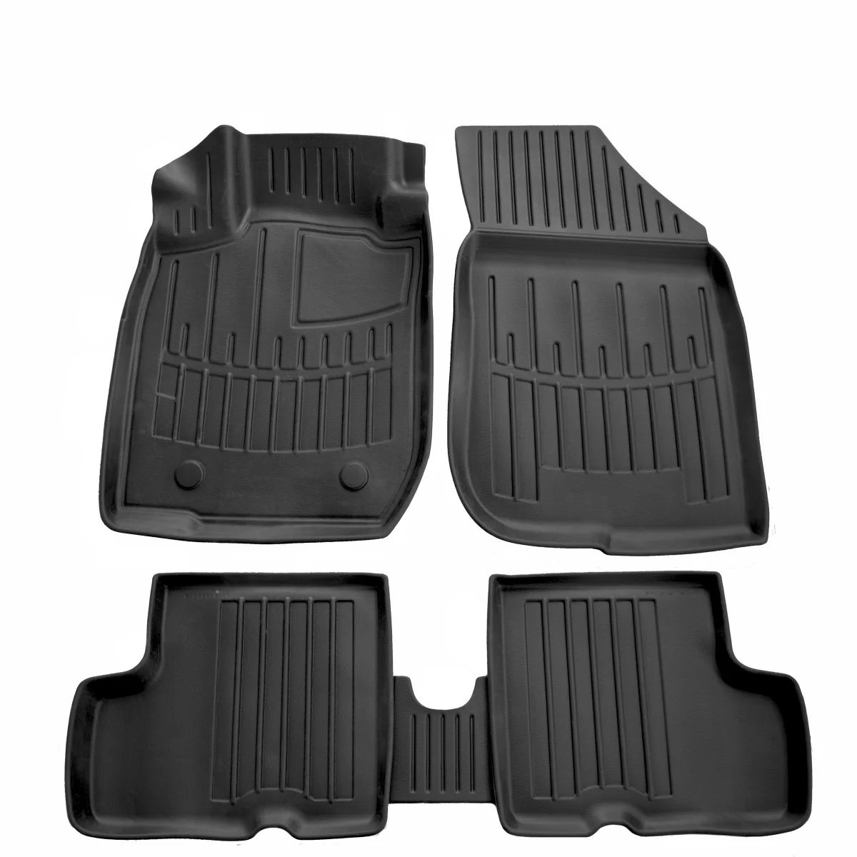 "Fußmatten Auto, Gummimatten 3D für RENAULT Duster (2015-2018) 2WD, passgenau image"