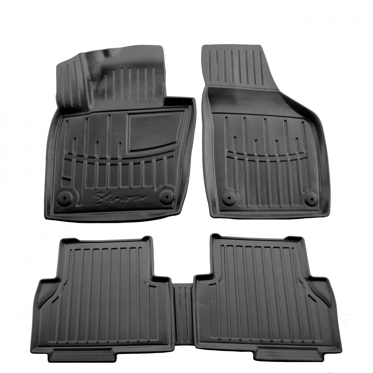 Gummifußmatten Auto für SEAT Alhambra II