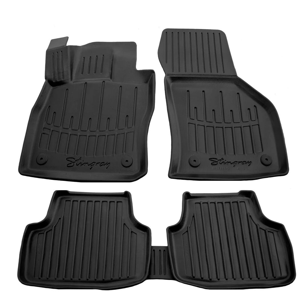 "Fußmatten Auto, Gummimatten Auto 3D für SKODA Octavia III (A7) (2013-2020), passgenau, rutschfest image"