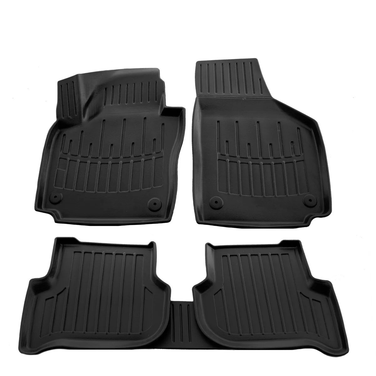 "Gummimatten Auto 3D für Volkswagen Golf Plus (2005-2014), passgenaue Autofußmatten image"