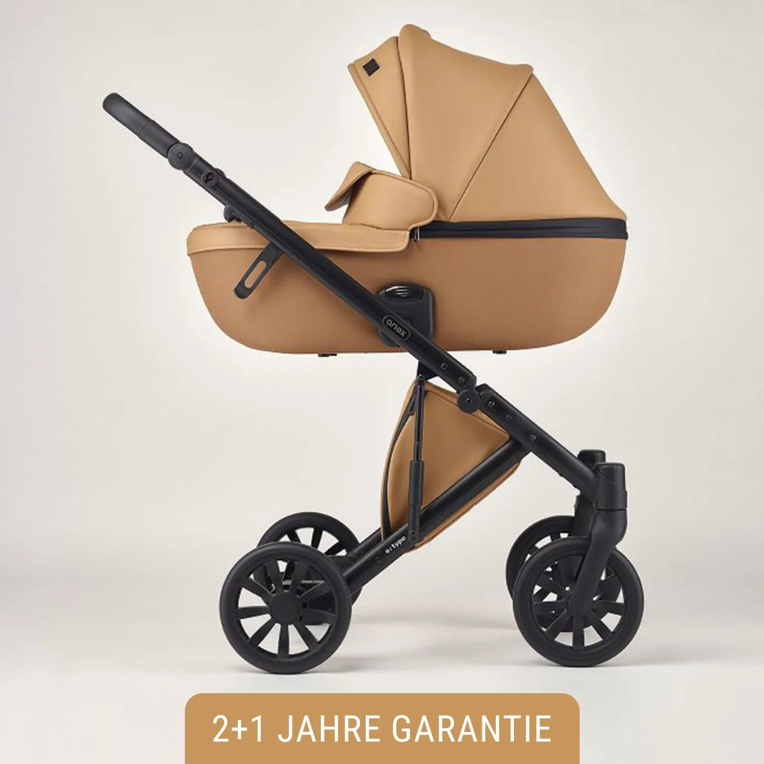 Anex Kinderwagen - e/type, Farbe Kinderwagen: Caramel