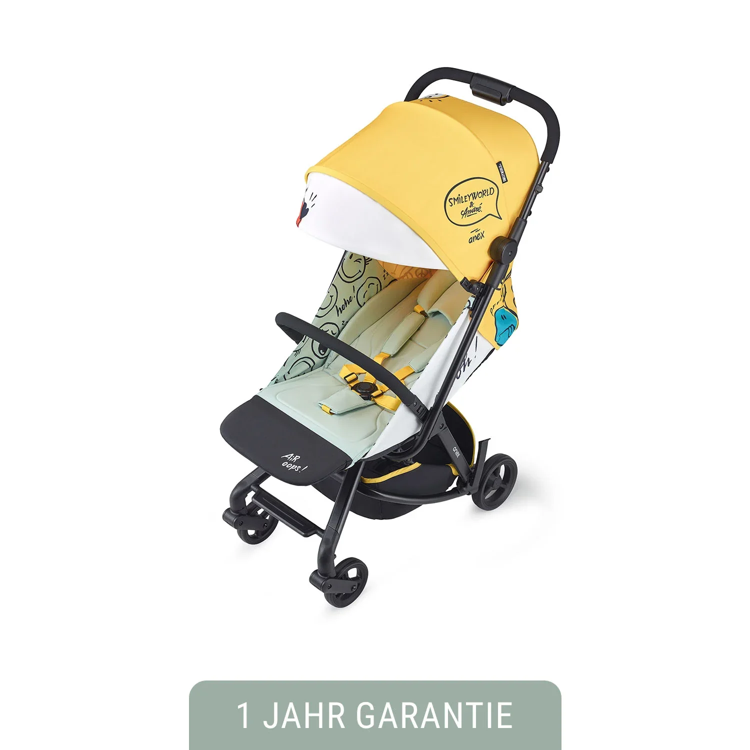 Anex Kinderwagen Air-Z, Farbe Kinderwagen: Storm