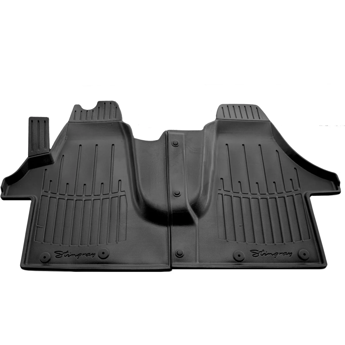 Gummifußmatten Auto für VOLKSWAGEN T5 (1plus2) (2003-2015), 3D, passgenau