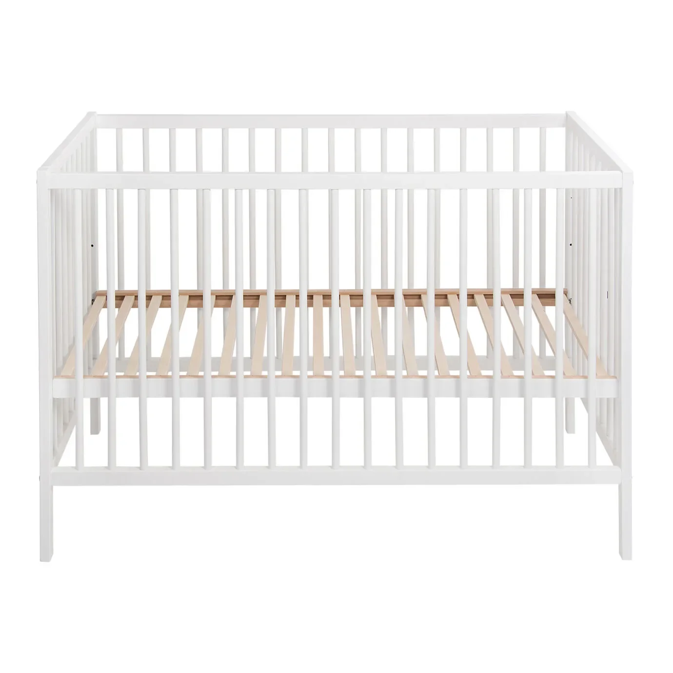Quax Babybett Lina 120 x 60 cm Farbe Weiß Buche