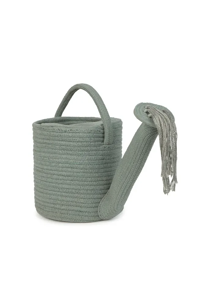 Gießkanne aus Korbgeflecht, stilvolle Pflanzenbewässerung, handgewebt, 30×12 cm