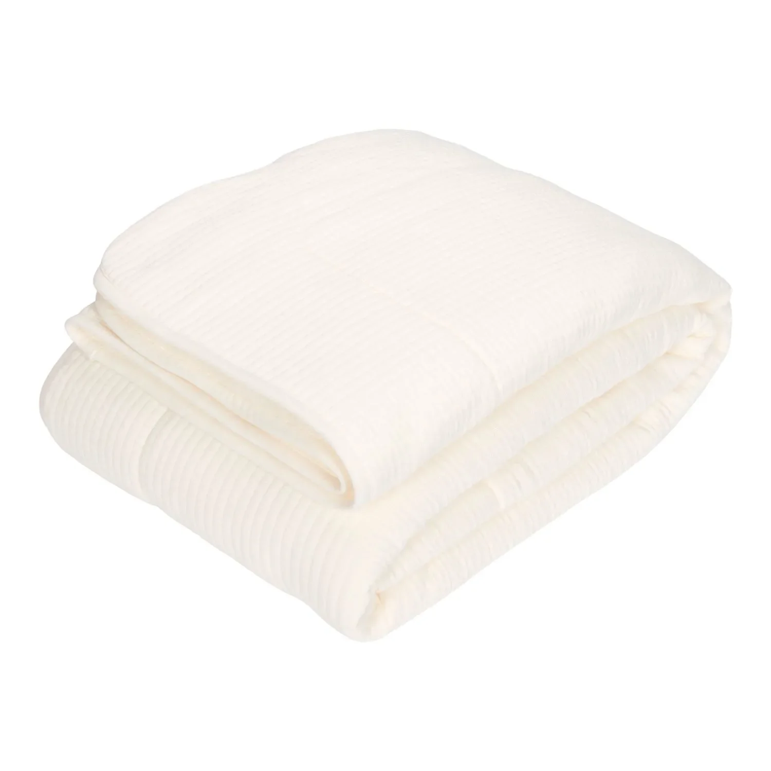 Little Dutch Kinderbettdecke - Pure, Farbe: Soft White