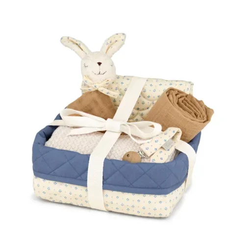 "Babyparty Geschenkkorb Capri, Geschenkset zur Geburt, Babygeschenk Korb, Geschenkidee werdende Eltern image"