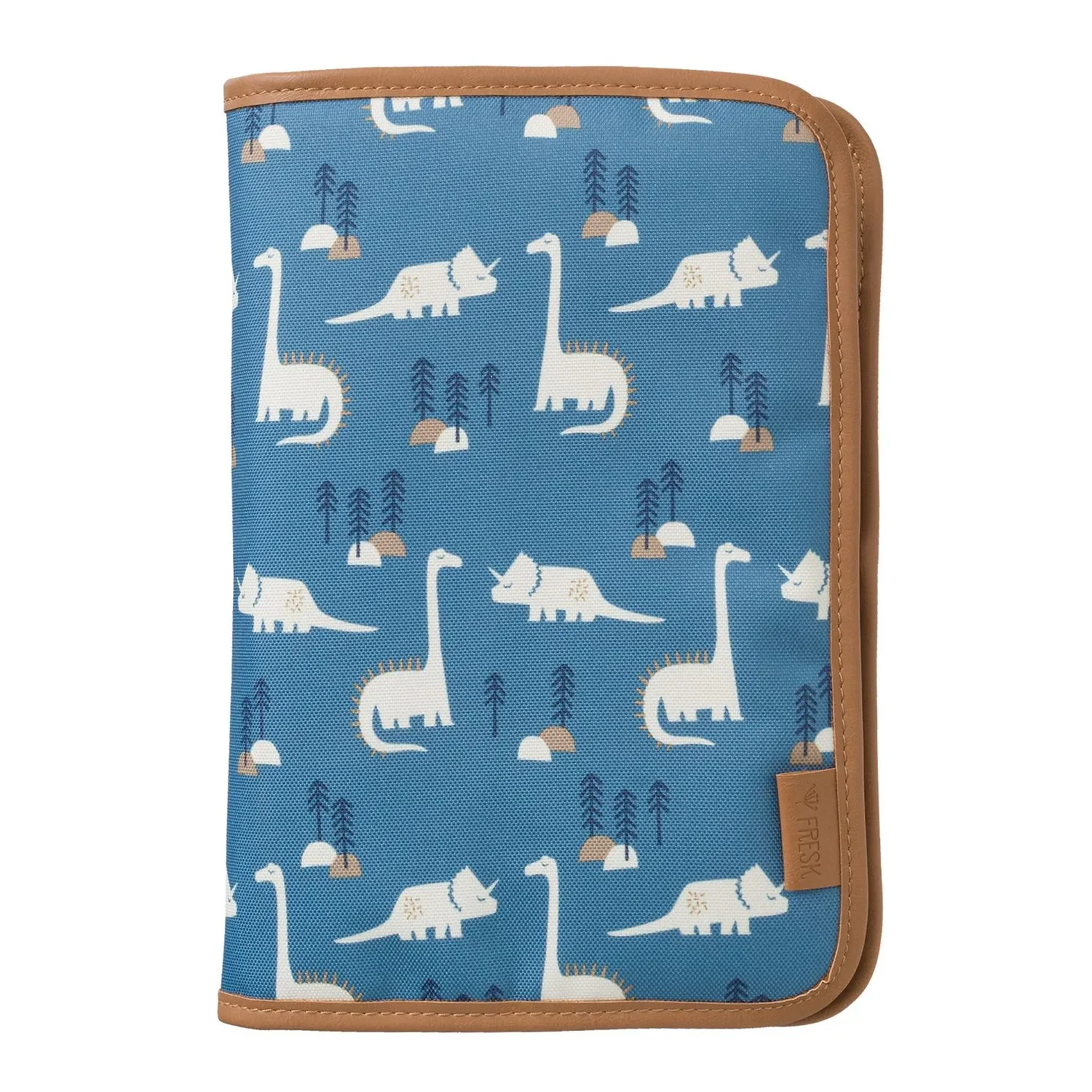 Fresk Wickeltasche unterwegs, 25x17x3 cm, Farbe: Dino