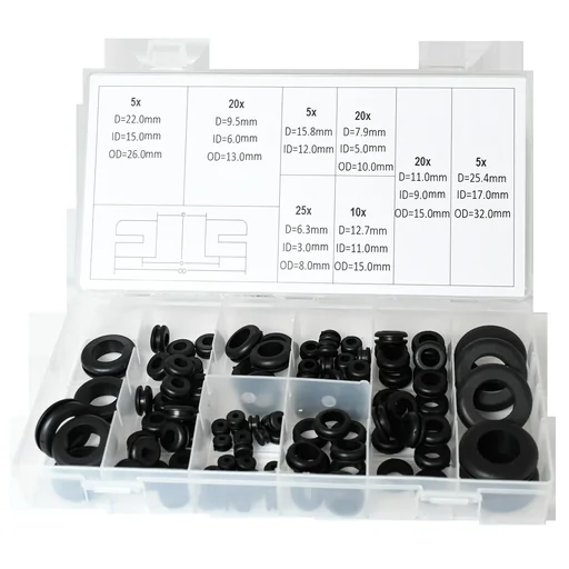 "Gummi Durchgangstüllen Set, 110 teilig image"