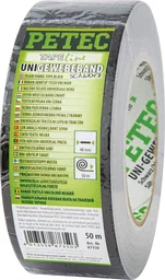 Uni-Gewebeband schwarz, 48 x 50 mm