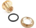 Regentonnendurchführung 3-teilig - 1" x 3/4"