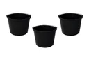 Baueimer 12 Liter, 3er Set